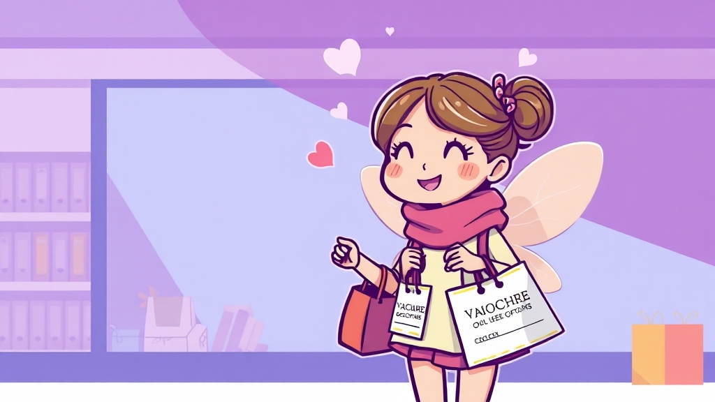 현명한 소비 습관 기르기 (cartoon 스타일)