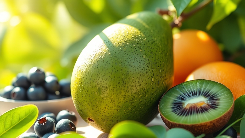 아보카도, 왜 좋을까? (realistic 스타일)