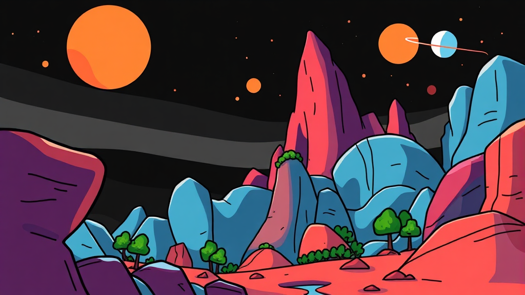 엔비디아의 독점적 지위: CUDA 생태계의 힘 (cartoon 스타일)