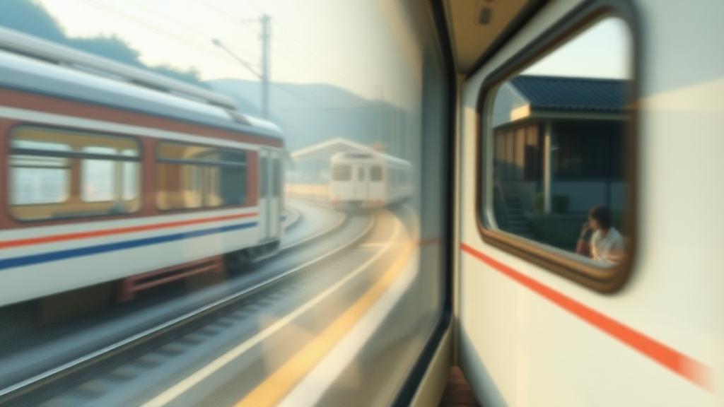 오사카에서 와카야마 이동 방법 완벽 가이드 (watercolor 스타일)