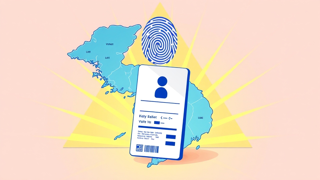 투표 전 필수 확인 사항 (illustration 스타일)