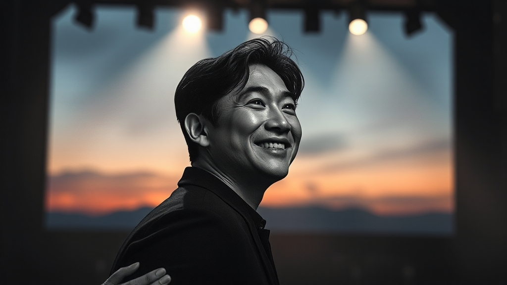 이순재 별세: 슬픔에 잠긴 연예계와 대중 (watercolor 스타일)