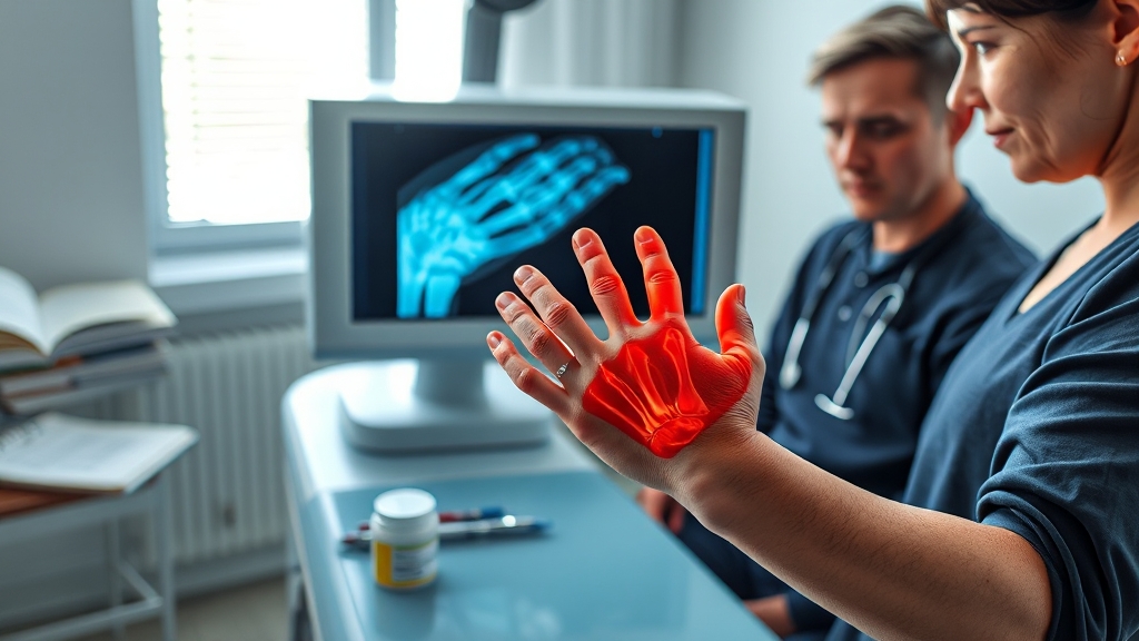 전문적인 진단 & 치료 중요성 (realistic 스타일)