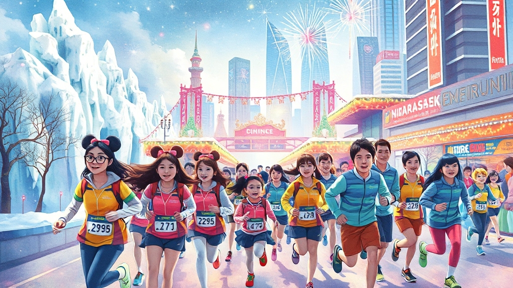 코스 구성 및 참가 대상 (illustration 스타일)