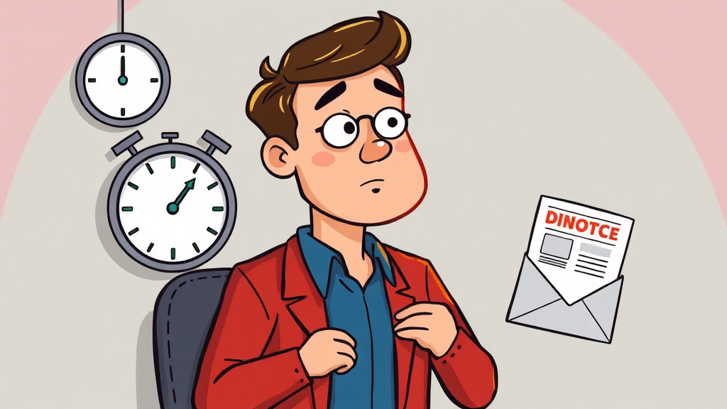 해고예고수당 관련 Q&A (cartoon 스타일)