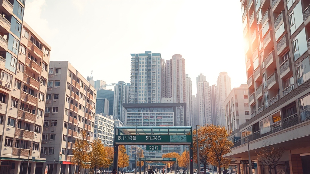 철산역 자이, 미래 투자 가치는? (realistic 스타일)