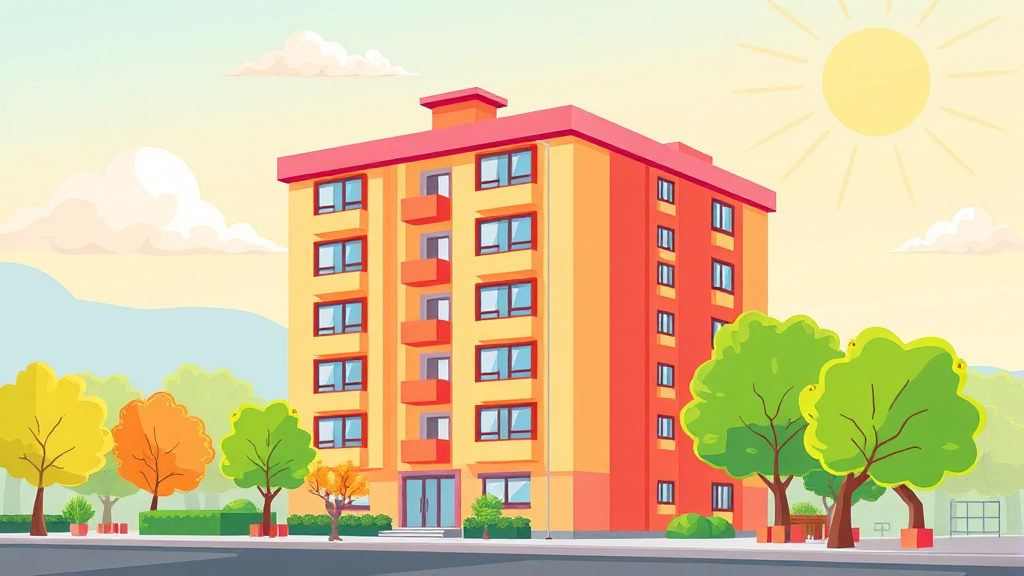 주요 아파트 단지별 투자 분석 (cartoon 스타일)