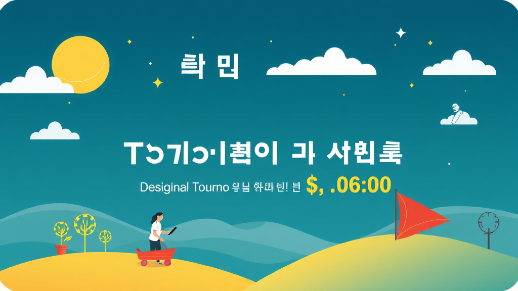 국민내일배움카드 지원 한도와 훈련비 혜택 알아보기 (illustration 스타일)