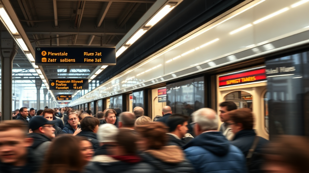 1호선 급행 시간표 (평일 vs 주말) (realistic 스타일)