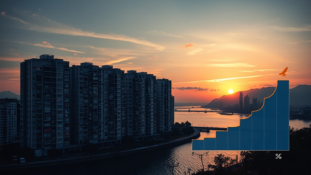 최근 집값 상승 현황 (realistic 스타일)