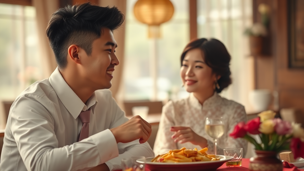 영수의 결혼 상대와 첫 만남 (realistic 스타일)