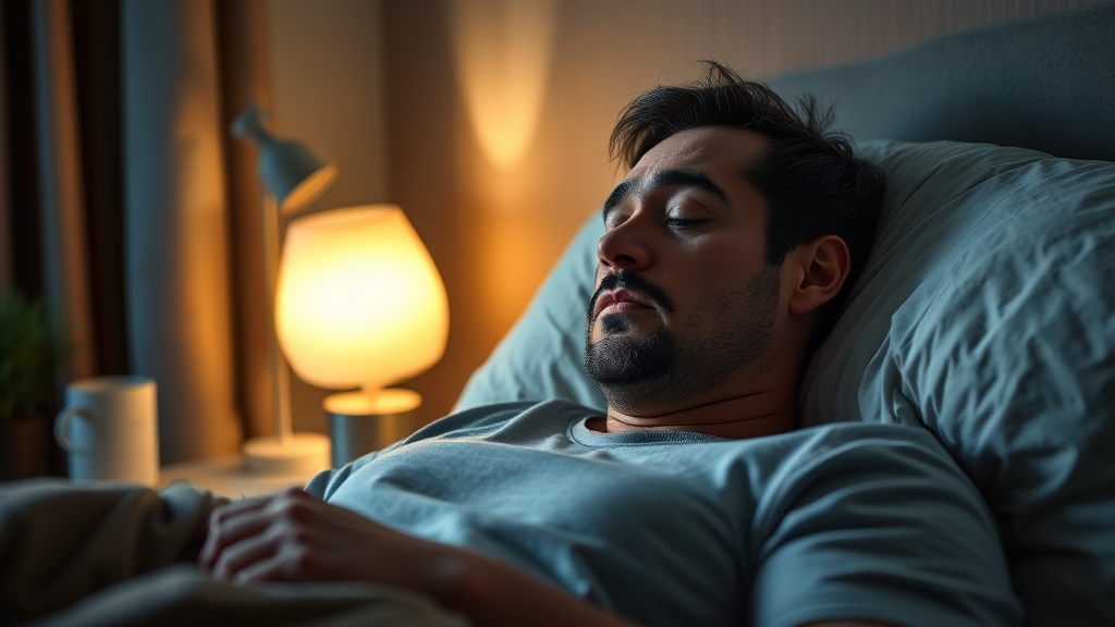 숨쉬기 힘든 밤, 이제 건강보험으로 편안하게 치료받으세요 (realistic 스타일)