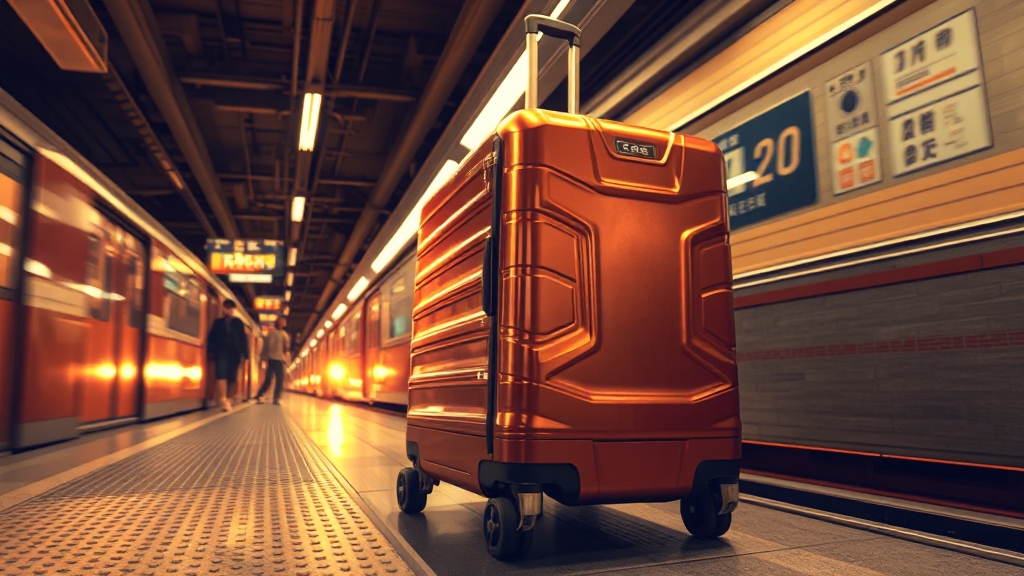 기내용 캐리어란? (illustration 스타일)