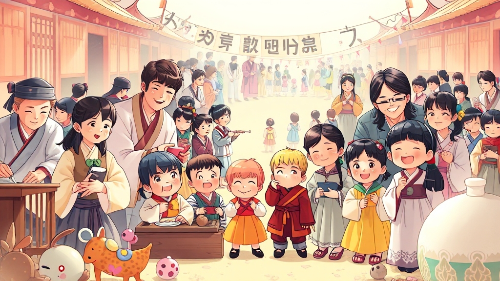 어린이 & 가족을 위한 즐길 거리 (illustration 스타일)