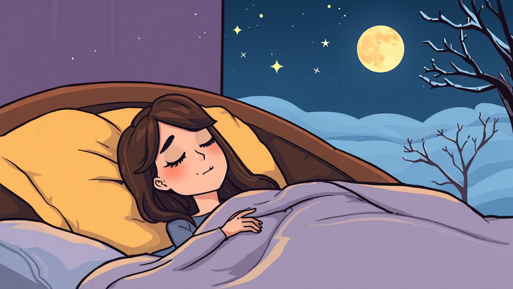 꿀잠 & 스트레스 OUT! (cartoon 스타일)