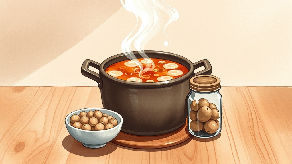 하루에 얼마나 먹어야 할까요? (illustration 스타일)