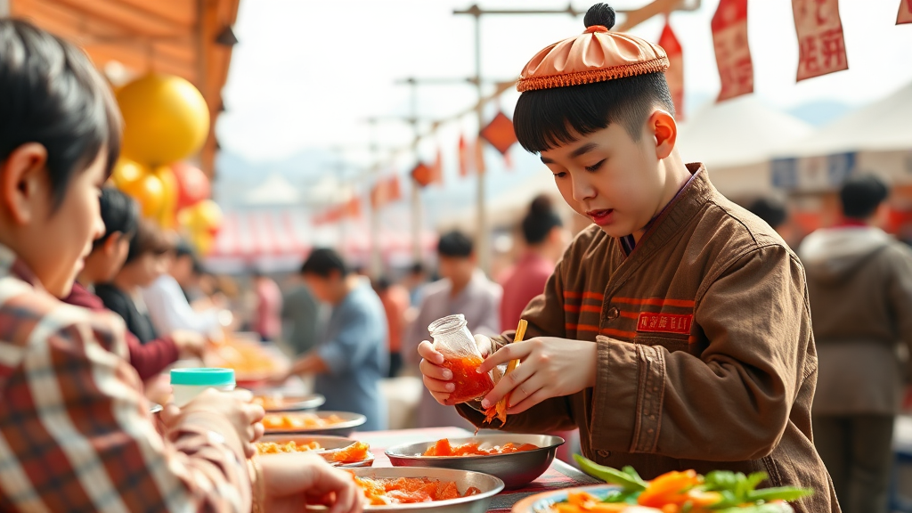 부대 행사, 뭐가 있을까? (realistic 스타일)