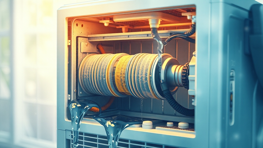 누수 원인 & 해결 방법 (watercolor 스타일)