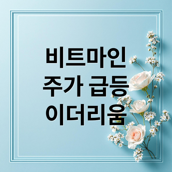 비트마인
주가 급등
이더리움 (비트마인 주가 전망)