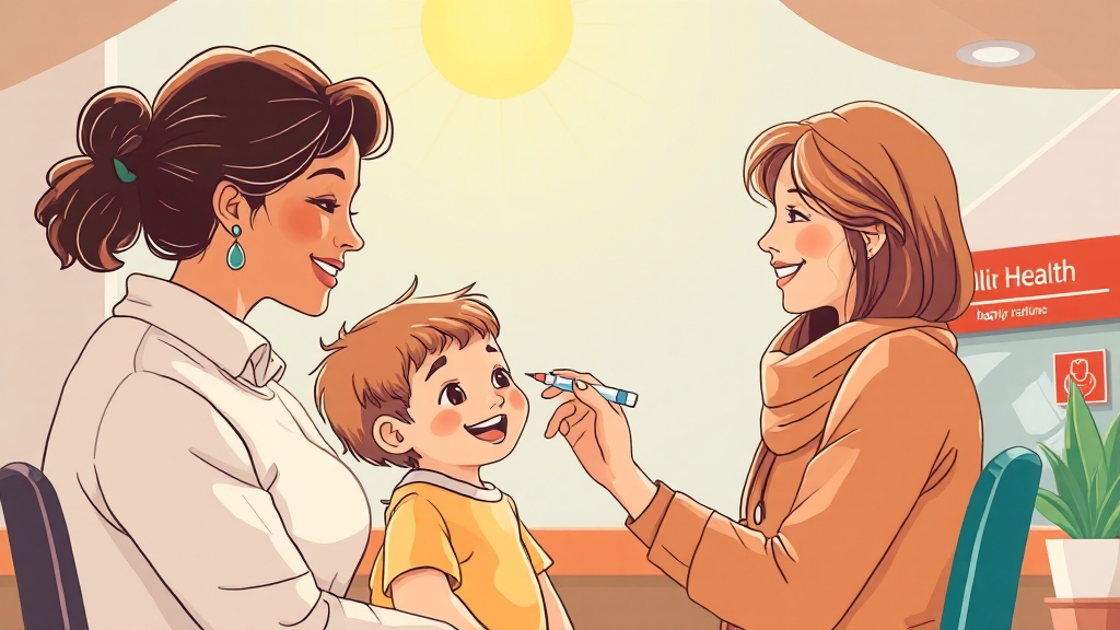 독감 예방접종 비용 절약 꿀팁 (illustration 스타일)