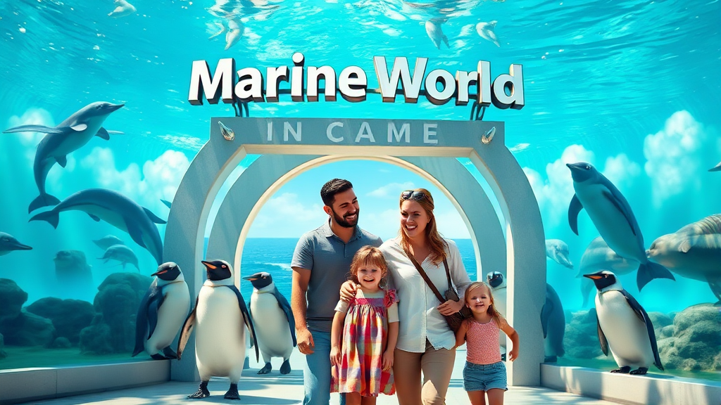 운영 시간 & 주요 시설 (realistic 스타일)