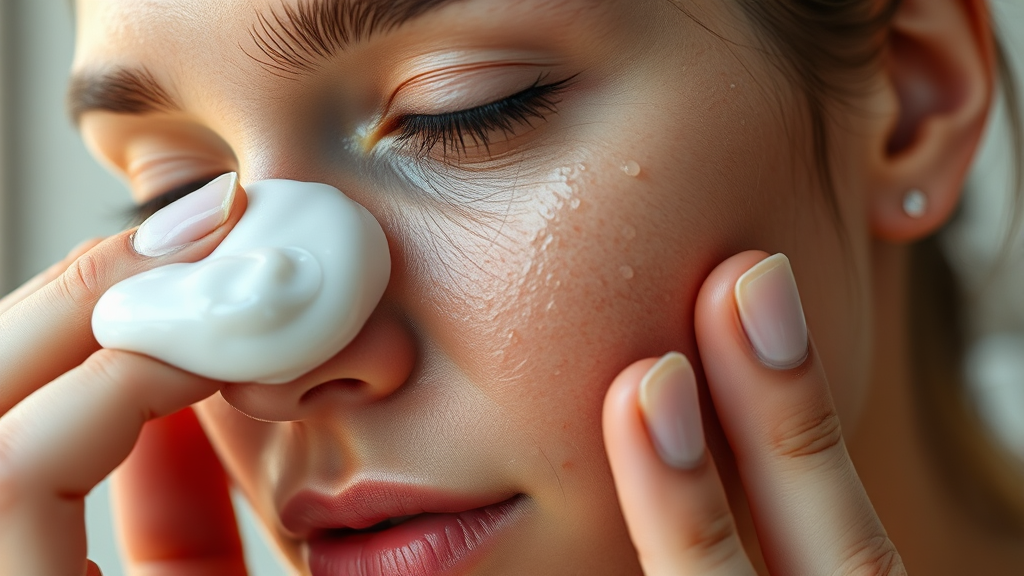 보습제 선택 및 사용법 (realistic 스타일)