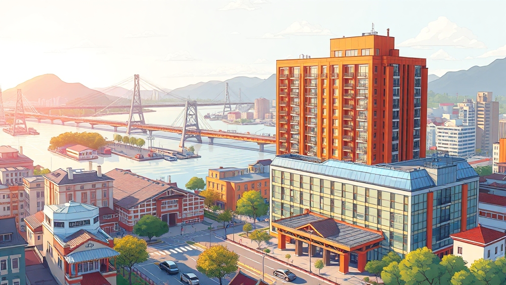 단지 정보 및 입지 분석 (cartoon 스타일)