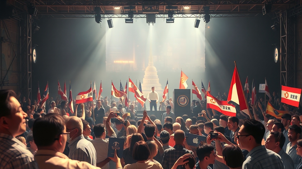 주요 정당 전략 및 격전지 분석 (realistic 스타일)