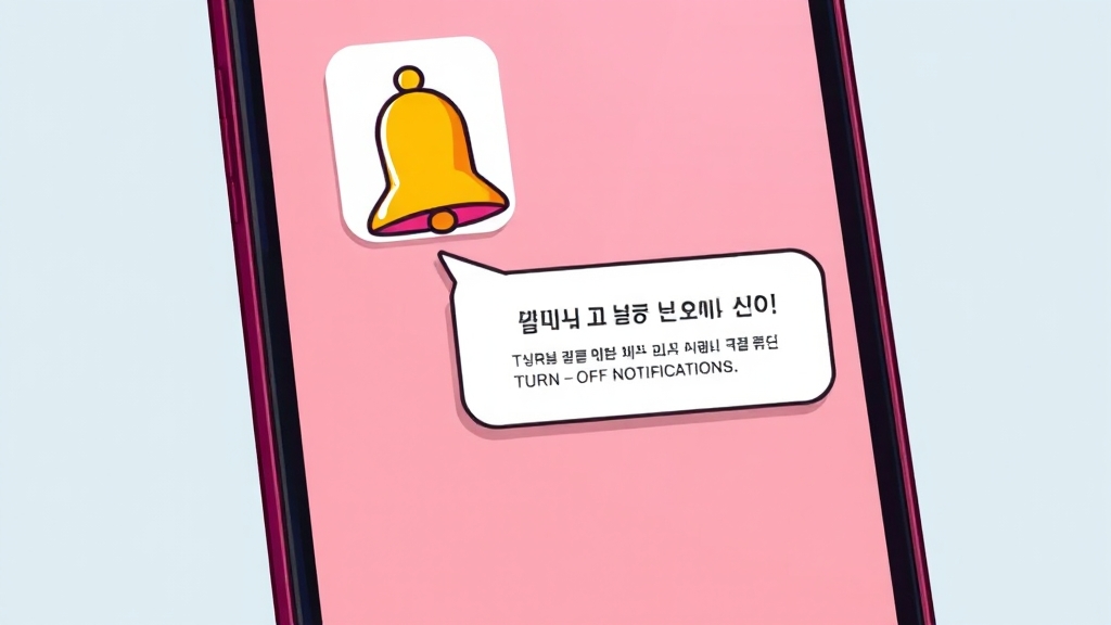알림 해제 기본 방법 (cartoon 스타일)