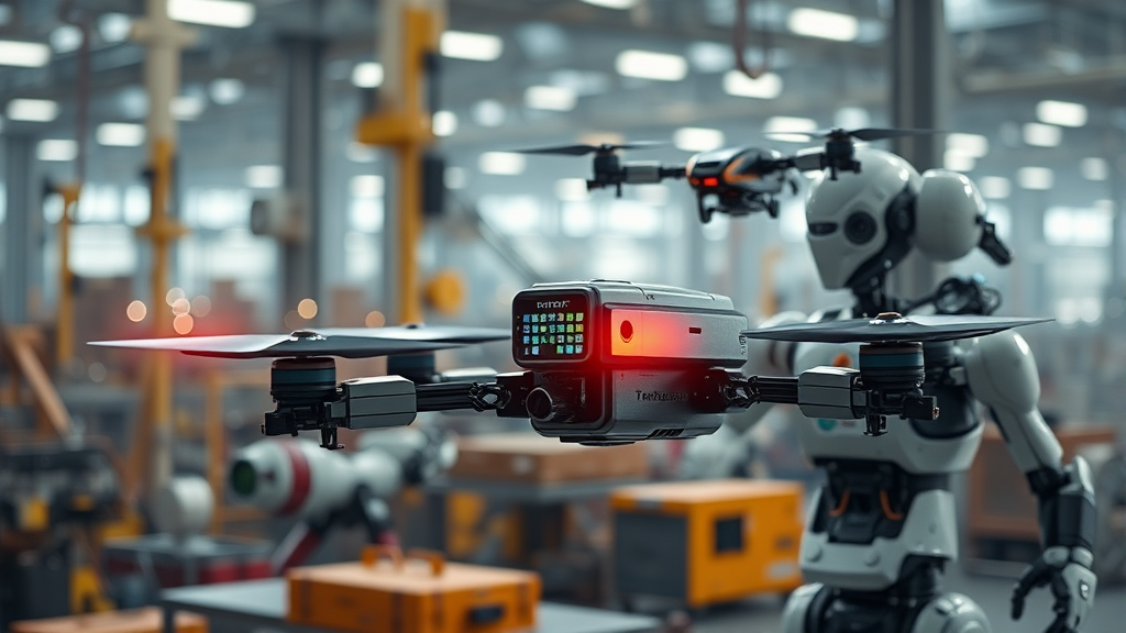 피지컬 AI란? (realistic 스타일)