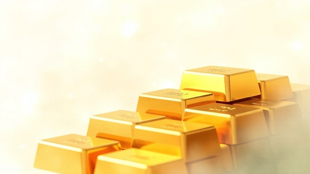 성공적인 자산 관리, 금 투자가 핵심! (watercolor 스타일)