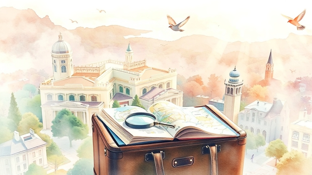 지역별 공고, 어디서 확인할까? (watercolor 스타일)