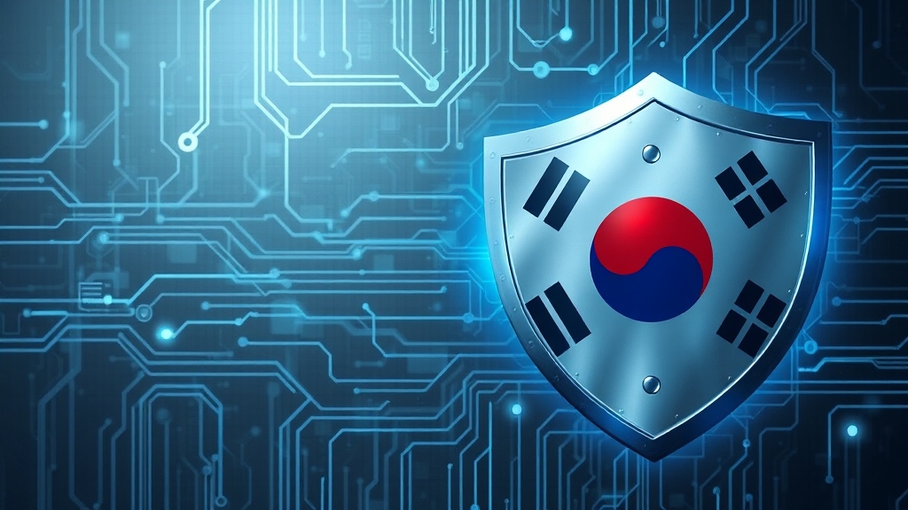 산업기술보호법 개념 (realistic 스타일)