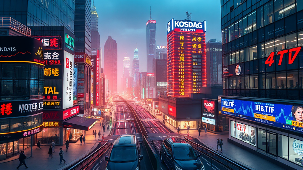 새롭게 등장한 코스닥 액티브 ETF 종류 및 특징 분석 (realistic 스타일)