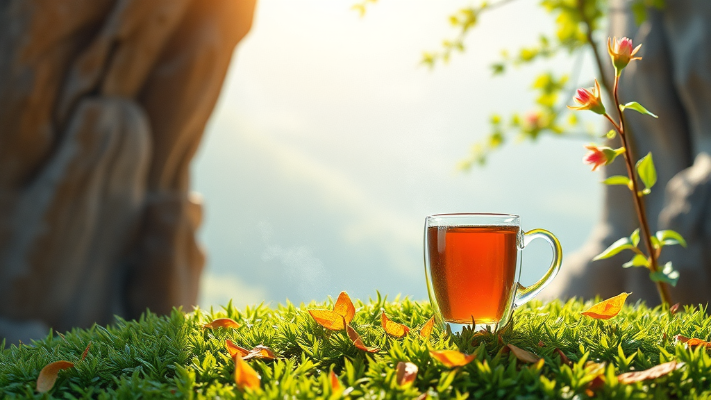 진피와 맥문동의 효능 (realistic 스타일)