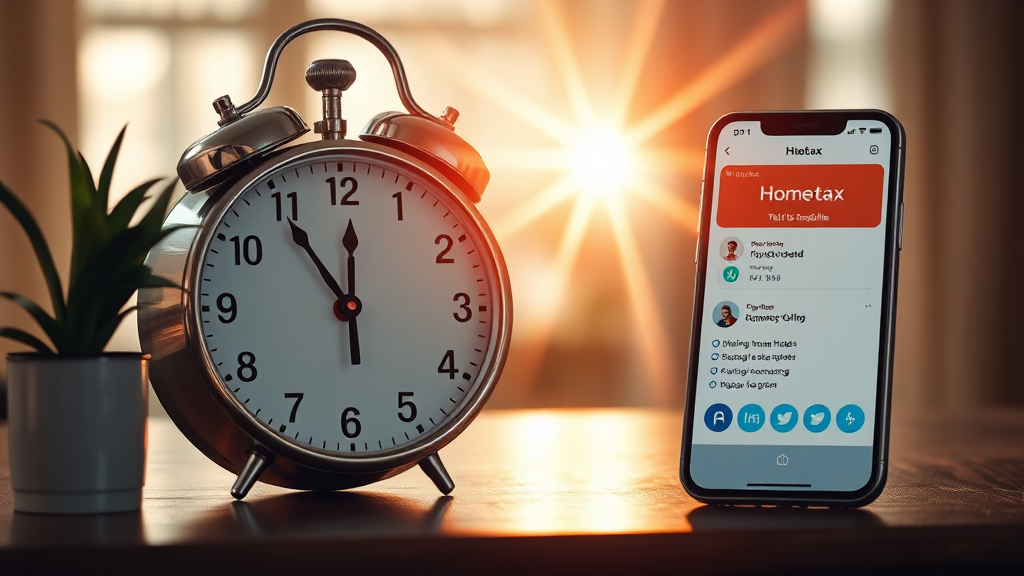 기한 후 신고 FAQ (realistic 스타일)