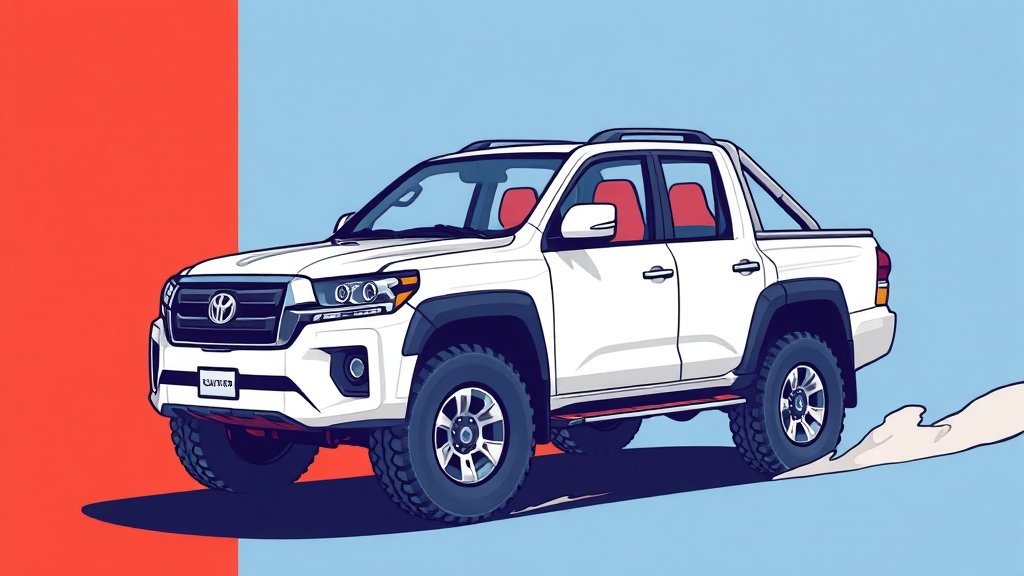 픽업, 유니바디로 변신! (cartoon 스타일)