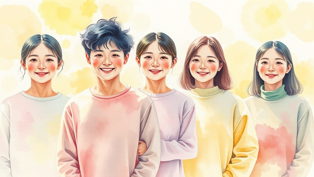 요비신정, 효과와 연관된 심리적 변화 이해 (watercolor 스타일)