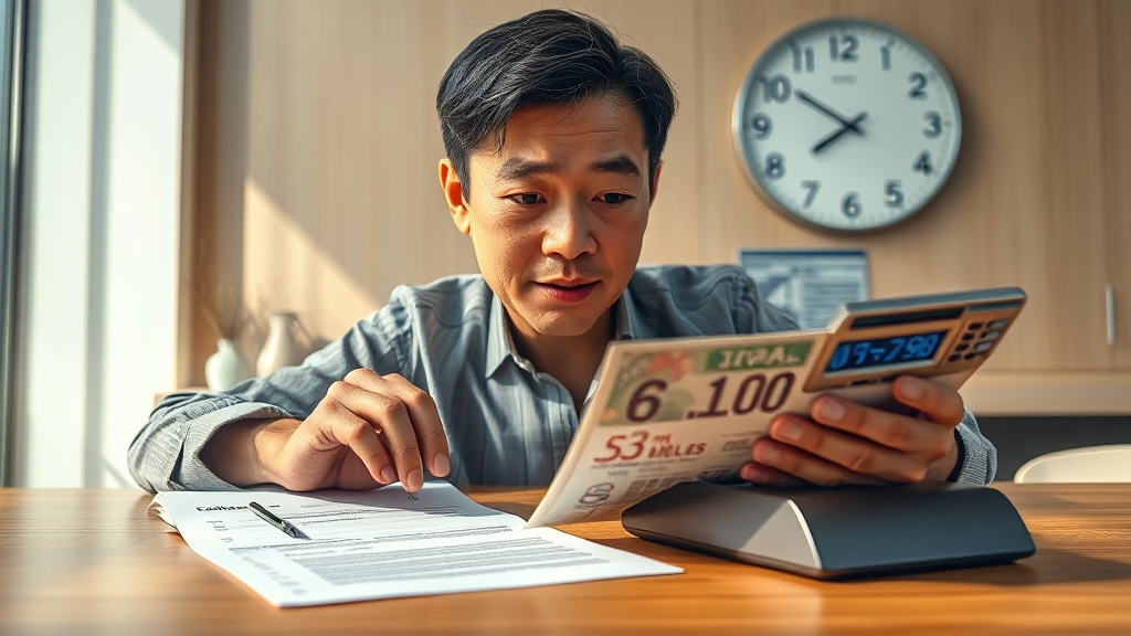 퇴직금, 어떻게 계산하나요? (realistic 스타일)