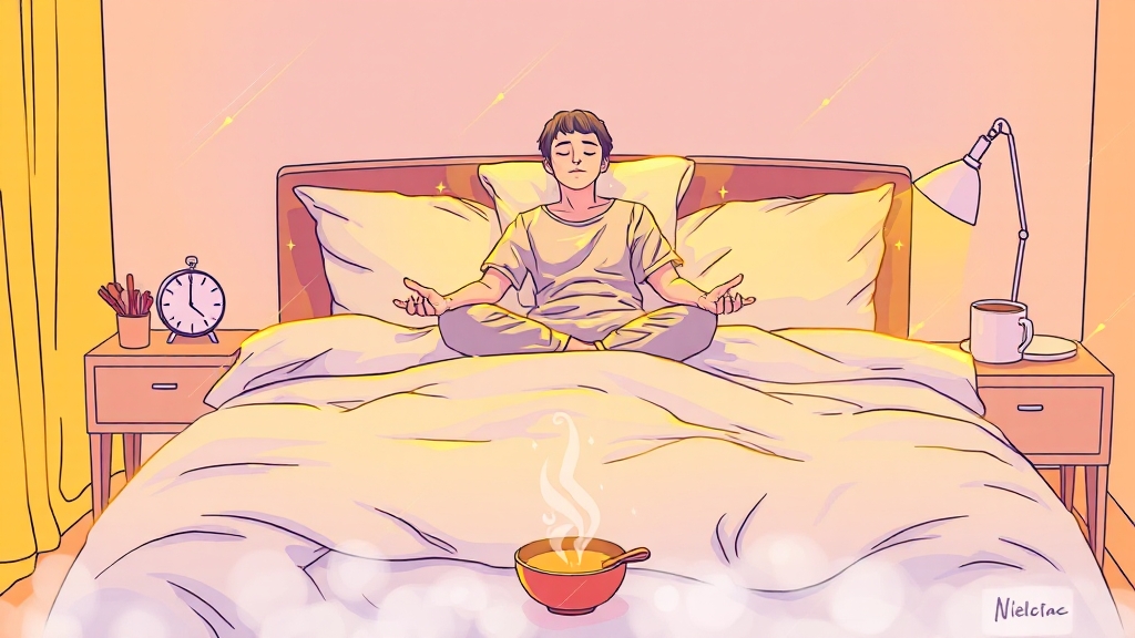 5시간 수면, 개선 방법은? (illustration 스타일)