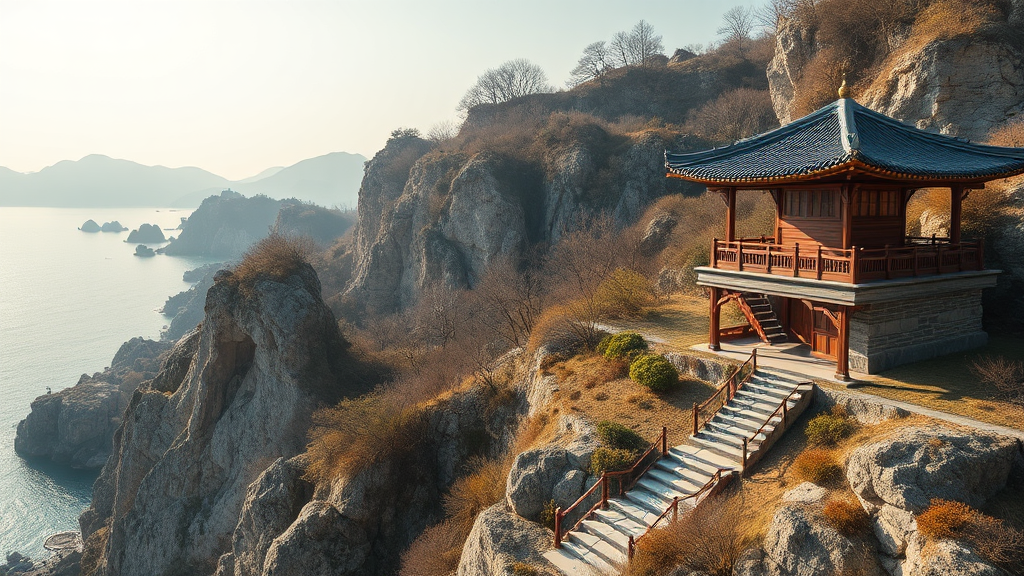 성류굴 주변 즐길 거리: 울진의 숨겨진 매력 찾기 (realistic 스타일)