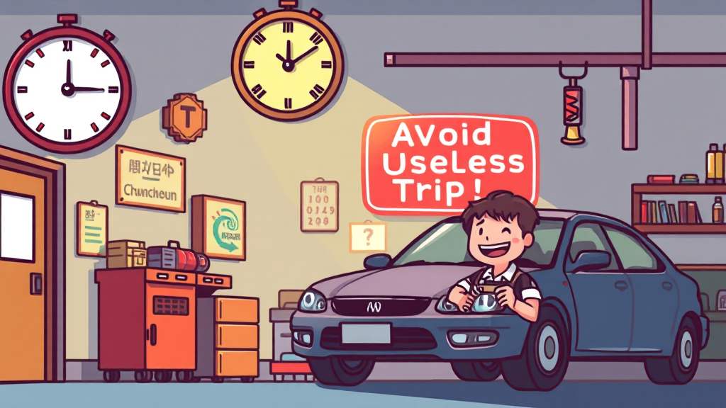 영업시간, 언제까지? (cartoon 스타일)