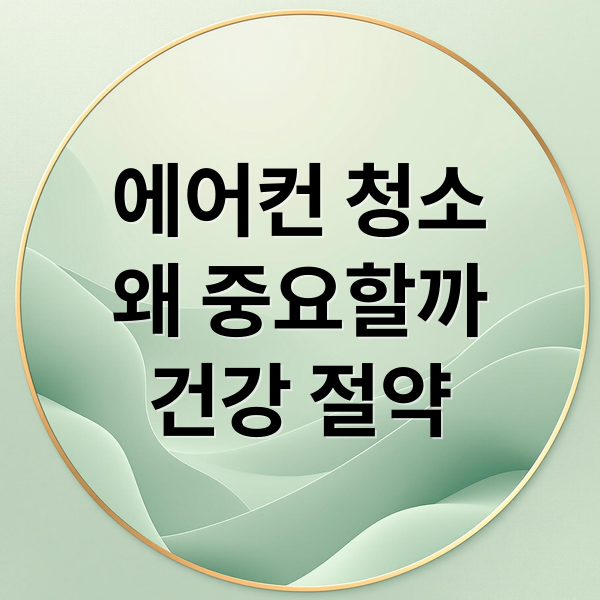 에어컨 청소
왜 중요할까
건강 절약 (에어컨 청소 꿀팁)