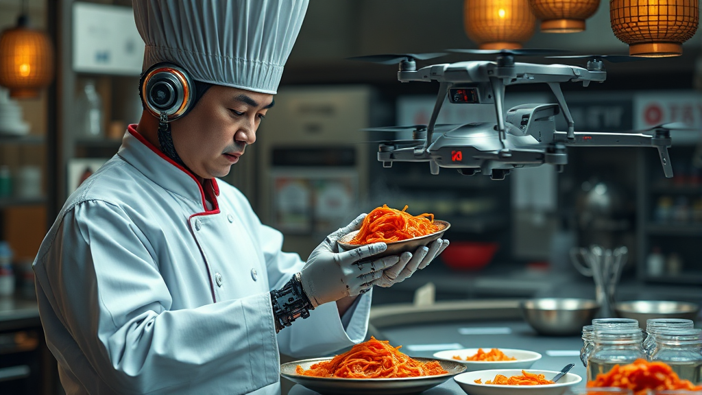 K푸드, K컬쳐 타고 글로벌 질주! 수출 성공 전략 A to Z 6 K푸드 수출 확대를 위한 정부 지원 정책 (realistic 스타일)