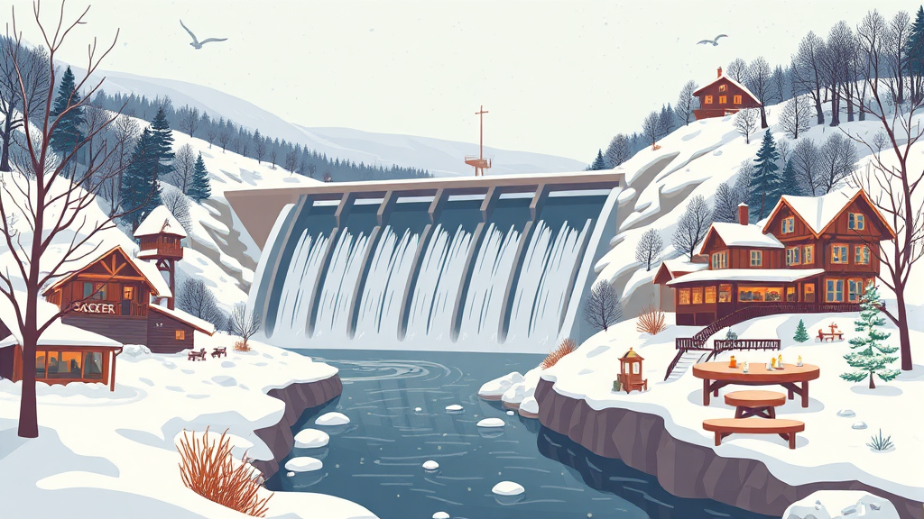 축제 주변 관광 정보, 놓치지 마세요! (illustration 스타일)