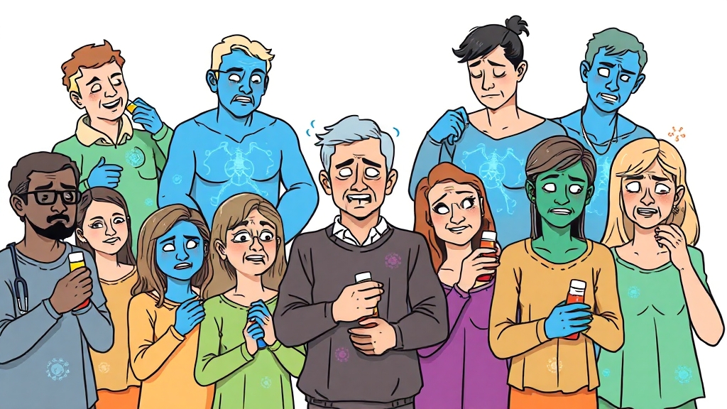 대상포진, 어떻게 진단하고 치료할까? (cartoon 스타일)