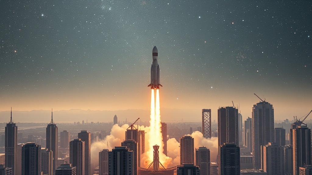 스페이스X와 xAI: 기술 및 사업 확장 (realistic 스타일)