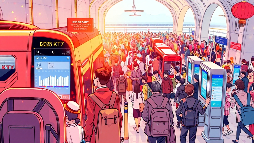 버스 이용 시 유의사항 (illustration 스타일)