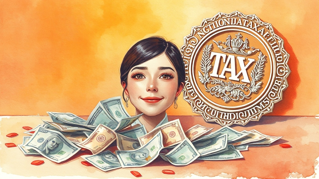 환급, 왜 중요할까요? (watercolor 스타일)