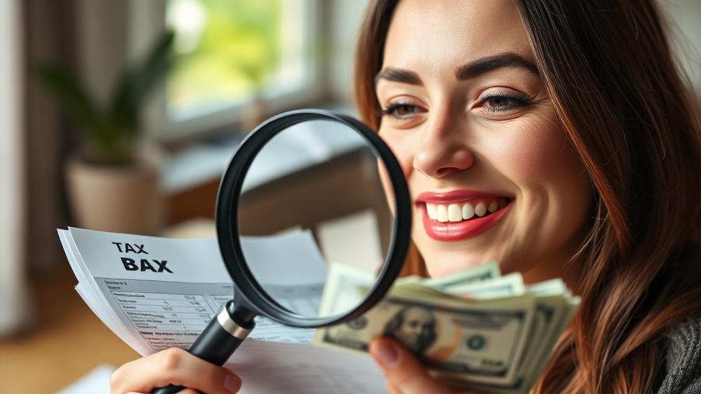 경정청구 활용법: 더 돌려받는 세금 (realistic 스타일)
